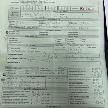 Ekoser Teknik Hover Bulaşık Makinesi Arızası- 444 03 98 Servis Hattının İlgisizliği