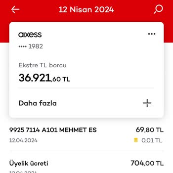 Akbank Axess Kredi Kartı Aidat İadesi