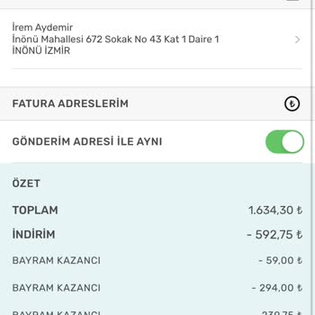 Watsons Kargo Bedeli Şikayet