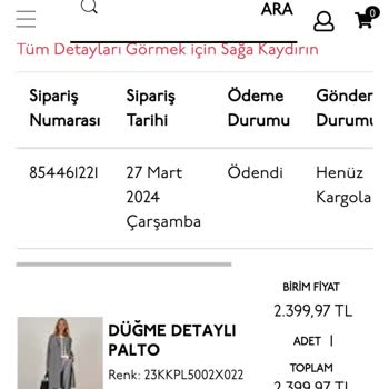 Yargıcı Siparişten Sonra Fiyatı Artan Ürünü Elimizde Yok Diye Göndermediler