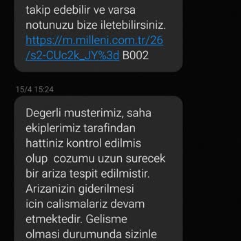 Millenicom Hizmeti Ve Alınamayan Hizmet