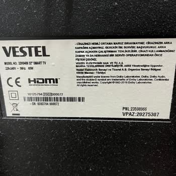 Vestel Başım Ağırsın İstiyorsan Al.