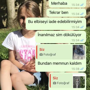 Fatma Kılıç Butik Instagram Satışı Simli Elbise Hayal Kırıklığı