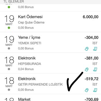 Getir Ödeme İadesi Yapılmıyor