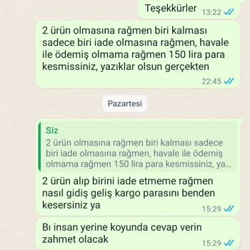 Büyük Beden Tarz Antalya Eksik Para İadesi Yapıyor
