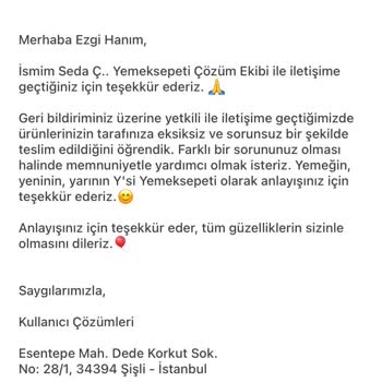 Yemek Sepeti Yalanı