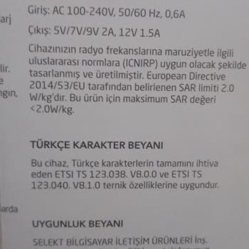 Reeder Şarj Adaptörü Yandı