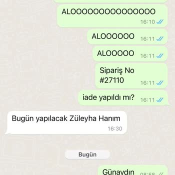 Çiğdem Akman Kozmetik Ücret İadesi
