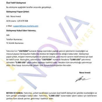Nova Investment Scam - My Money Vanished Overnight