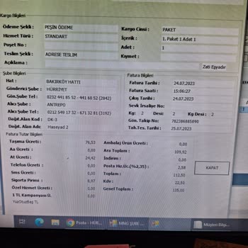 MNG Kargo Ücretsiz İade Koduyla Yollamama Rağmen Haksız Ücret Aldı