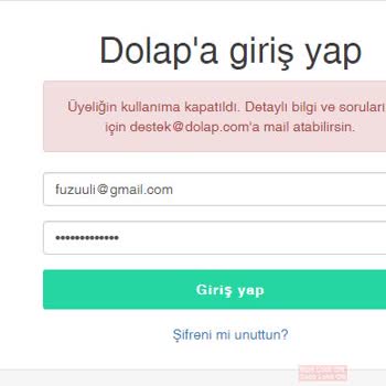Dolap Üyeliği Gerekçesiz İptal Etme