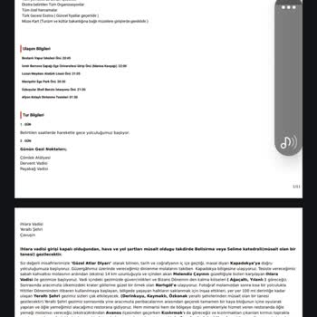 Jolly Turun Tur Programına Uymaması