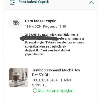 Karaca Jumbo&Homend Kahve Makinesi Joy Pot