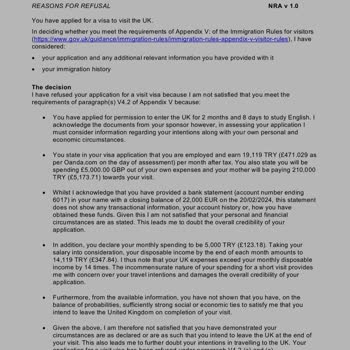 TLScontact Konsolosluk Memurunun Hatası, Vize Reddi.