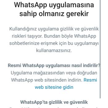 WhatsApp Doğrulama Kodu Alamıyorum