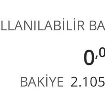 Denizbank Para Bakiye Olarak Gözüküyor, Kullanılamıyor (! )