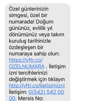 Vodafone Gelen İstemediğim Mesaj Ben Turkcell Kullanıyorum