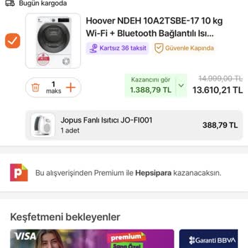 Hepsiburada Sepette Ve Ödeme Anında Ki Fiyat Değişikliği