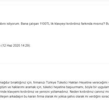 Logitech'in Klavyemi Kırmamı İsteyip Yenisi Yollama Macerası