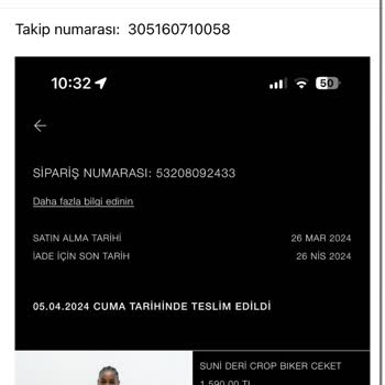 Scotty Teslim Edildi Yazıyor Ürünüm Kayıp.