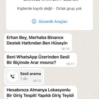 Binance TR Kontosperre nach angeblichen Support-Anrufen - Dringende Klärung erforderlich!