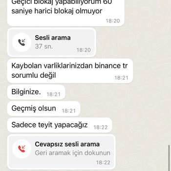 Binance TR Kontosperre nach angeblichen Support-Anrufen - Dringende Klärung erforderlich!