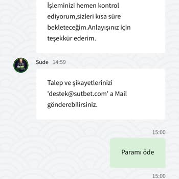 Şut Bet Çekim Verdim Hesabı Kapattılar