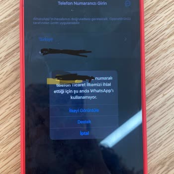 WhatsApp Business Ticaret İlkesi İhlali