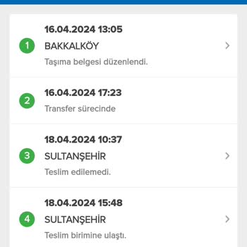 Yurtiçi Kargo Sultanşehir Teslimat Sorunu