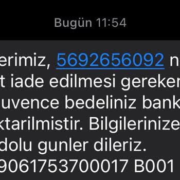 Ckboğaziçi Güvence Bedeli Ödemesi