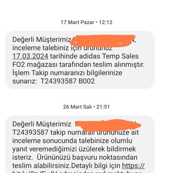 Adidas Sattığı Ürünün Arkasında Durmuyor
