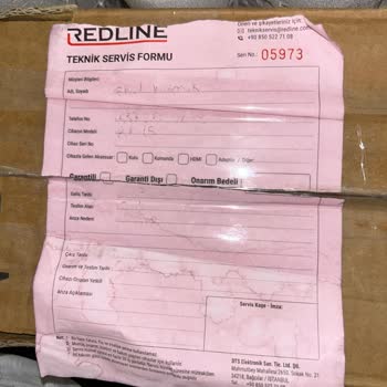 Redline Merhaba Gerekli Birimlerin Buna Müdahale Etmesini Rica Ederim