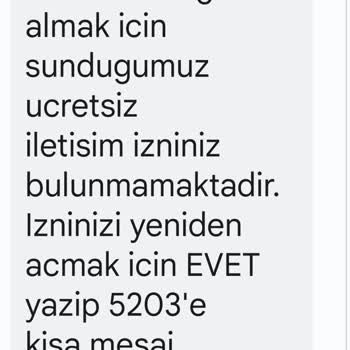 Vodafone İletişim İznim Olmamasına Rağmen SMS Gönderiliyor