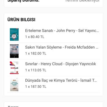 Ucuzkitapal.com Ucuzkitapal Sitesinin Müşteri Memnuniyetini Hiçe Sayan Ciddiyetsizliği