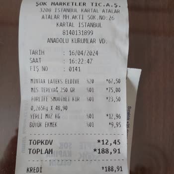 Atalar Şok Market Şubesi Etiketlerini Güncellemiyor