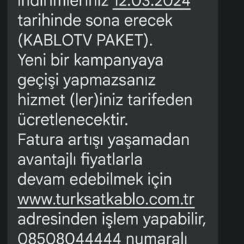 Kablo Net Aynı Faturada Çifte Para Alınması