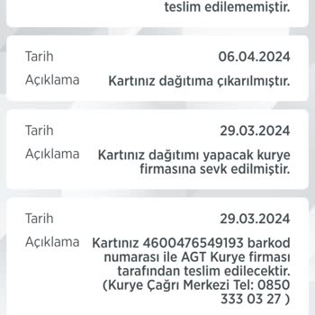 Ziraat Bankası Kart Teslimatı Gecikmesi Ve Kurye Sorunu