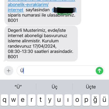 Türk Telekom Evde İnternet Yeni Abonelik Kurulumuna Gelmiyor