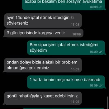 Moriplik Ben Böyle İş Ahlakı Görmedim Gerçekten