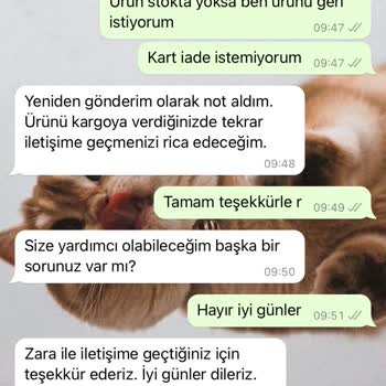 Zara Kusurlu Üründe Değişim Sorunu