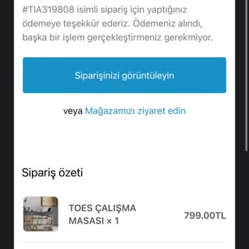 Tiamob 1 Aydır Ürünü Göndermiyor Ve Para İadesi Yapmıyor