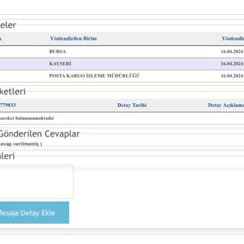 PTT Kargo Kargom Teslim Edilmedi