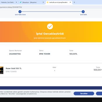 Turkcell Pasaj Paramı İade Etmiyor.