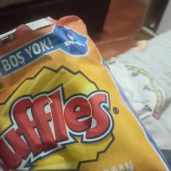 Ruffles Yanmış Kömür Olmuş Cips!