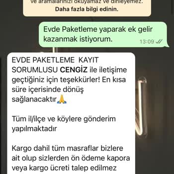 Evde Ürün Paketleme ( Meta Paketleme )