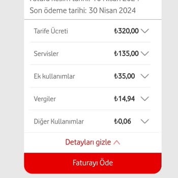 Vodafone İçerik Servisleri Ücreti
