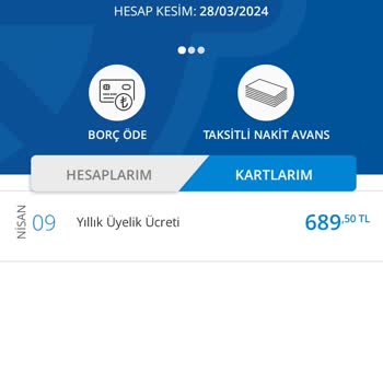 Denizbank Kart Yıllık Ücret