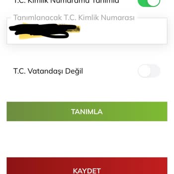 Passolig T. C. Tanımlama Hatası!