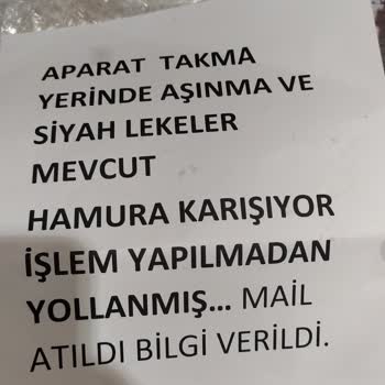 Schafer Hamur Yoğurma Makinesinde Metal Tozu Sorunu