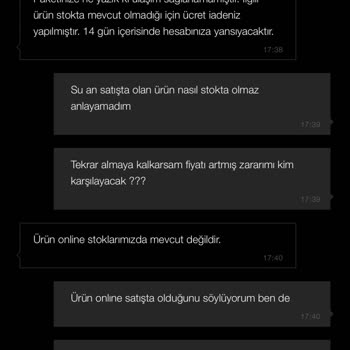 Zara Stokta Olan Ürünümü İptal Etti Ürünün Fiyatı Arttı Alamıyorum